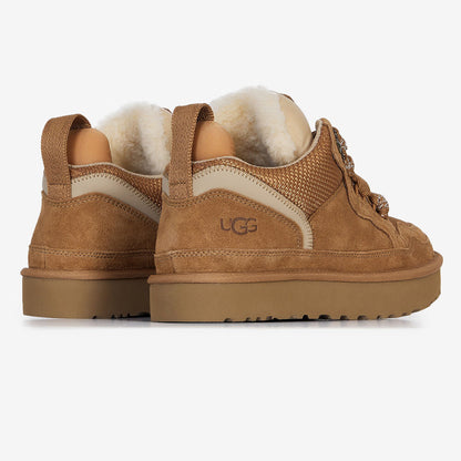 Suede Shearling Low Baskets
