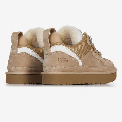 Suede Shearling Low Baskets